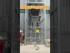 Tabel Angkat Hidraulik Tetap Vertikal 3m 2000kg Platform Angkat Gunting Tetap