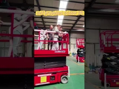 Self Propelled 12m 14m Lift Gunting Baterai Gunting Lift 10m Working Height