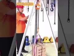 Peralatan Angkat Rantai Manual 0,5 Ton Angkat Rantai Tangan