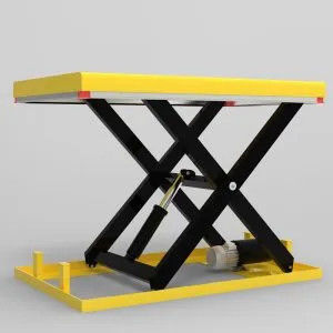 Beli 1T Meja Angkat Hidraulik Kecil Untuk Bangunan Komersial Dan Ruang Industri online manufacture