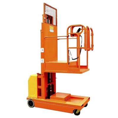 Beli 3m 4m Electric Order Picker Lift untuk gudang dan supermarket online manufacture