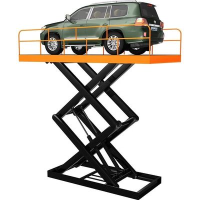 Beli 5000kg Hydraulic Electric Scissor Mobil Lift Meja Untuk Parkir online manufacture