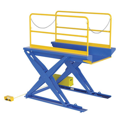 Beli 4000kg Loading Dock Scissor Lift Platform 1.8m Scissor Lift Dock Leveler online manufacture