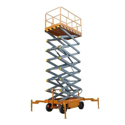 Beli 2T Mobile Scissor Lift 6 Meter Industrial Scissor Lift Platform Kerja Udara online manufacture