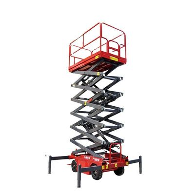 Beli 8m Pengangkat Gunting Platform Pengangkat Gunting Udara Hydraulic 1000KGs online manufacture