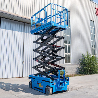 Beli 6m 8m Self Propelled Lift Gunting Pertahankan Gratis Mobile Lift Gunting online manufacture