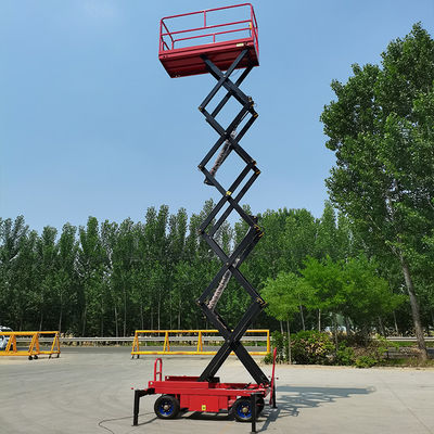 Beli 16m Lift Gunting Mobile 1000kg 2000kg Lift Gunting Listrik Kecil online manufacture