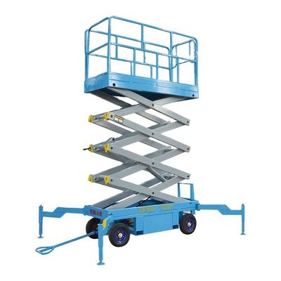 Beli Hidraulik 500kg Lift Gunting bergerak 14m Tinggi platform udara online manufacture