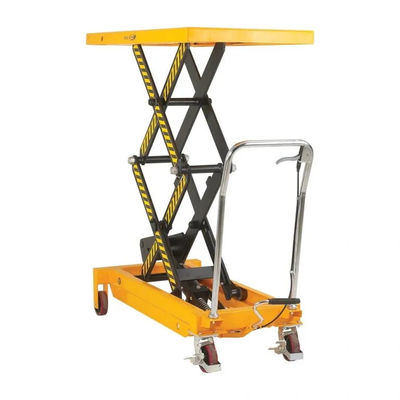 Beli 1m Tabel Angkat Hidraulik Industri 800kg Beban Angkat Trolley Gunting Ganda online manufacture