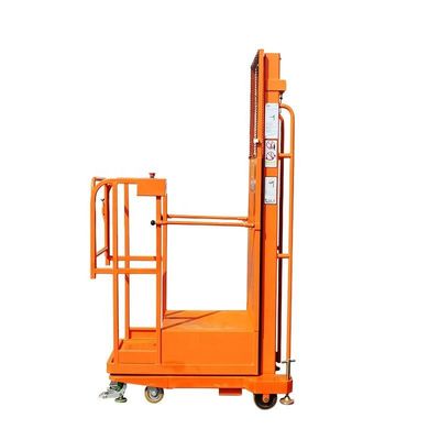 Beli Kapasitas 200kg High Order Picker 4,5m Semi Electric Vertical Order Picker online manufacture