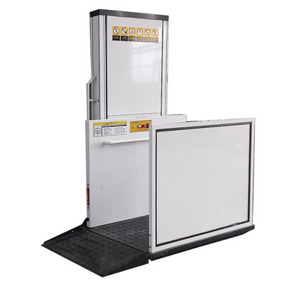 Beli Apartemen eksterior platform vertikal lift 3.5m handicap platform vertikal lift online manufacture