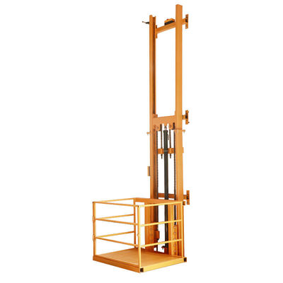 Beli Panduan Kereta Api Barang Hidraulik Lift 7m 1000kg Easy Lift Cargo Lift online manufacture