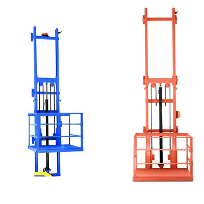 Beli 10m Dua Pos Kargo Lift 1 Ton Vertikal Kargo Lift Gudang Kargo Lift online manufacture