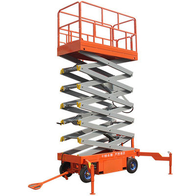 Beli 500KG Mobile Platform Lift 9m Lift Gunting untuk Pekerjaan Udara Bangunan Luar Ruang online manufacture