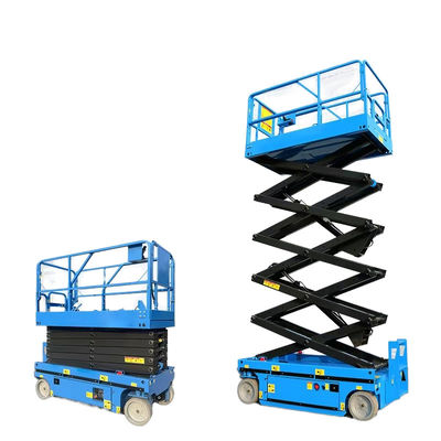Beli 6m - 14m Self-Propelled Scissor Lift Platform Mobile Aerial Work Lift online manufacture