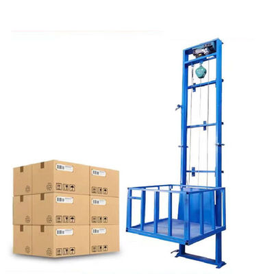 Beli Peralatan hidraulik Lift Table Vertikal Wall Mounted Cargo Lift Untuk Gudang online manufacture