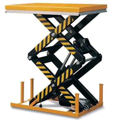 Beli Manual Fixed 1000kg 4m Hydraulic Scissor Lift Platform Untuk penggunaan dalam ruangan online manufacture
