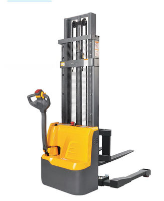 Beli Electric Stacker 2t 3m Automatic Lifting Self Loading Palet Stacker online manufacture