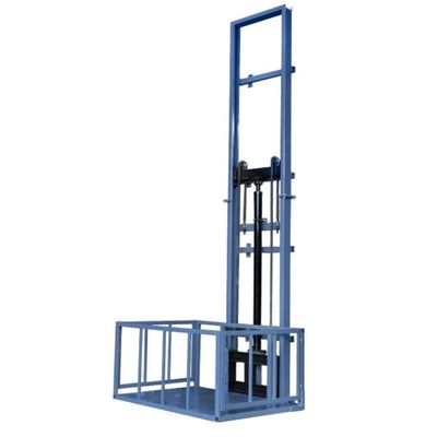 Beli Lift kargo 10m hidrolik 500kg platform angkat rel tunggal kecil online manufacture