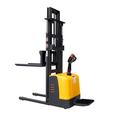 Beli 2 Ton Electric Stacker Truck Standing Type Forklift Palet Stacker online manufacture