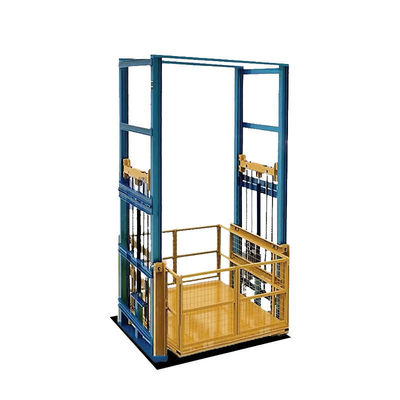 Beli 5000kg Lift kargo kecil hidrolik Industrial Double Guide Rail Goods Lift online manufacture