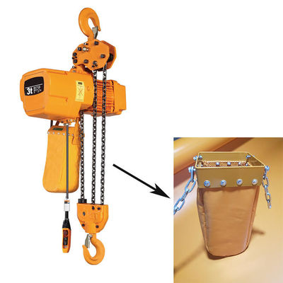 Beli 1 Ton 2 Ton Low Clearance Type Electric Chain Lifting Height 6m 30m pembuatan online