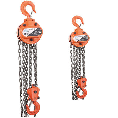 Beli 2 Ton Hand Chain Blocks Lifting Tool Hook Jenis Chain Block online manufacture