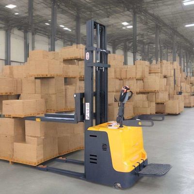 Beli Palet stacker listrik Self Loading Stacker Forklift 1,5 ton 2 ton online manufacture