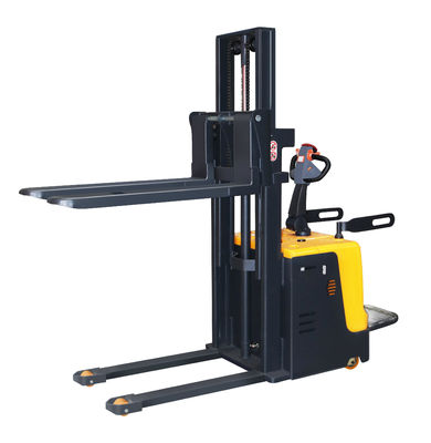 Beli Full Electric Self Loading Forklift Stacker 1000kg 2000kg Self Lifting Palet Stacker online manufacture