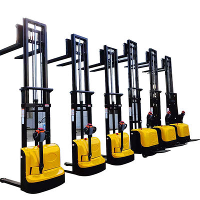 Beli Electric 1 Ton 2t 3.5m Walking Forklift Stacker Full Electric Palet Stacker online manufacture