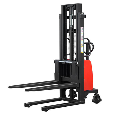 Beli Semi Electric Pallet Lifter Truck 3m Tinggi Angkat Pallet Stacker online manufacture