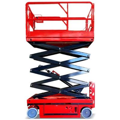 Beli 6-16m Hidrolik Elektrik Scissor Lift Dengan Kapasitas Beban 320kg pembuatan online
