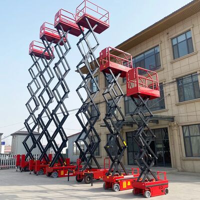 Beli Platform Kerja Udara Self Propelled Elektrik 6m 8m Scissor Lift pembuatan online