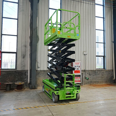 Beli Lift Gunting 6 - 14m Mobil Electric Aerial Work Platform Lift Gunting pembuatan online