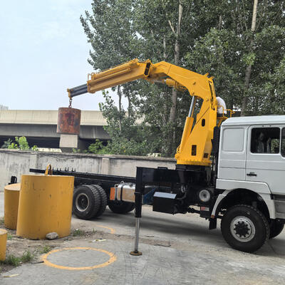 Beli 4 Ton beban angkat Telescopic tegak tegak boom angkat crane pembuatan online