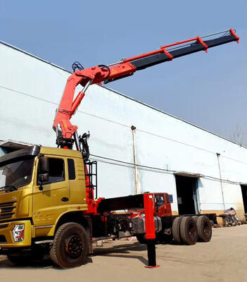 Beli Truk kargo 4 -10 Ton Hydraulic Telescopic Boom Crane pembuatan online