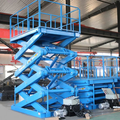 Platform Angkat Gunting Hidrotik Stasioner 1000KG Tabel Angkat Gunting Ganda Hidrolik