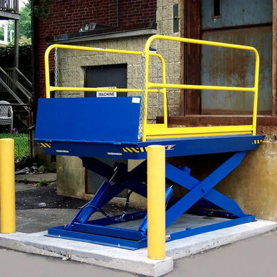 2000kg Lift Hydraulic Loading Dock Stasioner Lift Hydraulic Scissor Dock