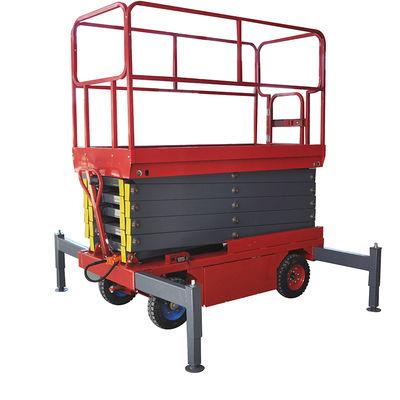 2000kgs 10m Electric Scissor Lift Hydraulic 30 kaki Scissor Lift