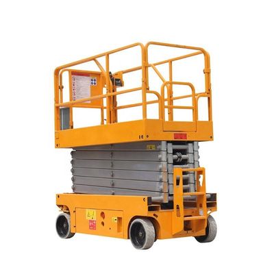 Self Propelled 12m 14m Lift Gunting Baterai Gunting Lift 10m Working Height