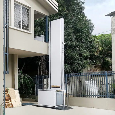 250KG 1.5m Hydraulic Wheelchair Lift untuk Rumah untuk Orang Cacat