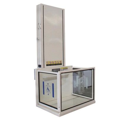 Orang Tua Kursi Roda Vertikal Lift Outdoor Indoor Barrier Free Lift