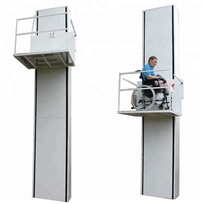 1m - 10m Lift hidrolik Orang cacat 250KG kursi roda Platform Lift lift