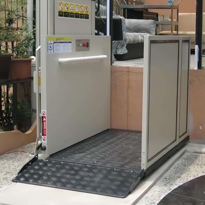 Satu Orang Lift Hydraulic untuk penyandang cacat / 8m vertikal kursi Lift untuk rumah