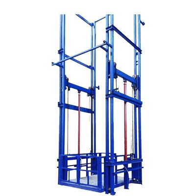Komersial 2000kgs Lift kargo hidrolik 3m Lift barang eksternal
