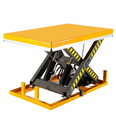 4000kg Kapasitas Fixed Hydraulic Scissor Lift Vertical Small Lift Table
