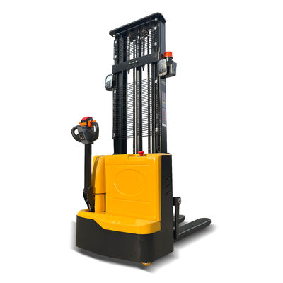 1.5 Ton Baterai Listrik Palet Stacker Gudang Self Loading Stacker