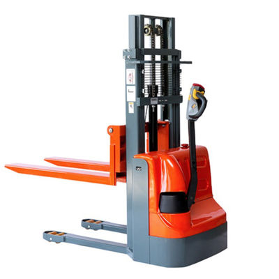 2 Ton 1,6M Full Electric Pallet Stacker Electric Forklift Hydraulic Electric Stacker Mesin pengemasan pallet listrik