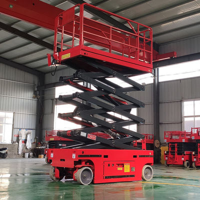 320kg Self-Propelled Scissor Lift Platform 10m 12m Electric Scissor Lift