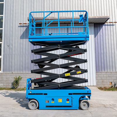 12m Electric Scissor Lift Self-Propelled Scissor Lift Platform Dengan CE